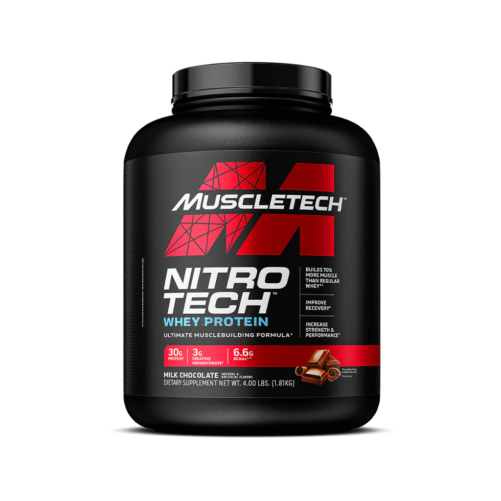 Muscletech NitroTech Whey 4 Lbs USA 